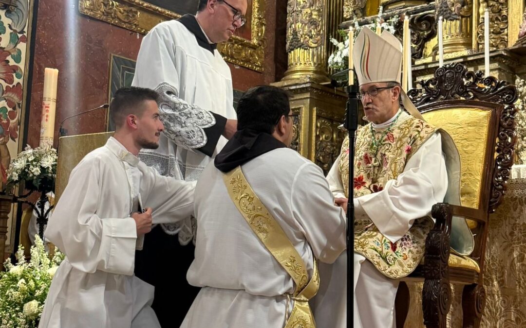 Fray Javier de María y José, OCD, es ordenado presbítero en Córdoba