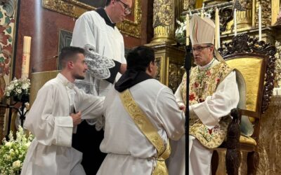 Fray Javier de María y José, OCD, es ordenado presbítero en Córdoba