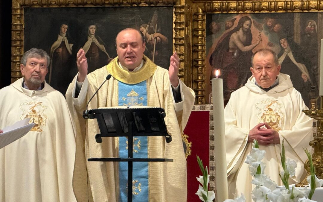 El IV Capítulo Provincial concluye en la casa natal de Santa Teresa con una Eucaristía de acción de gracias