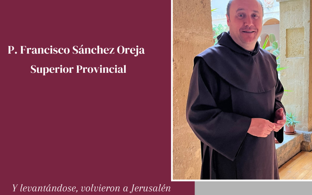 El P. Francisco Sánchez Oreja, reelegido Provincial de la Provincia Ibérica del Carmelo Descalzo