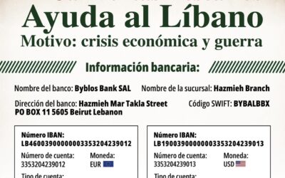 Llamamiento del Carmelo Descalzo en favor del Líbano