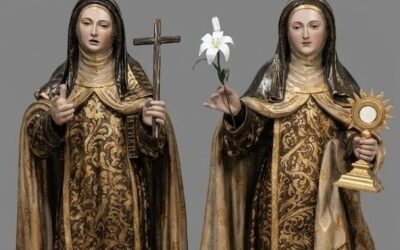 El Santo Ángel de Sevilla recupera dos valiosas tallas del patrimonio carmelitano gracias a un proceso de restauración