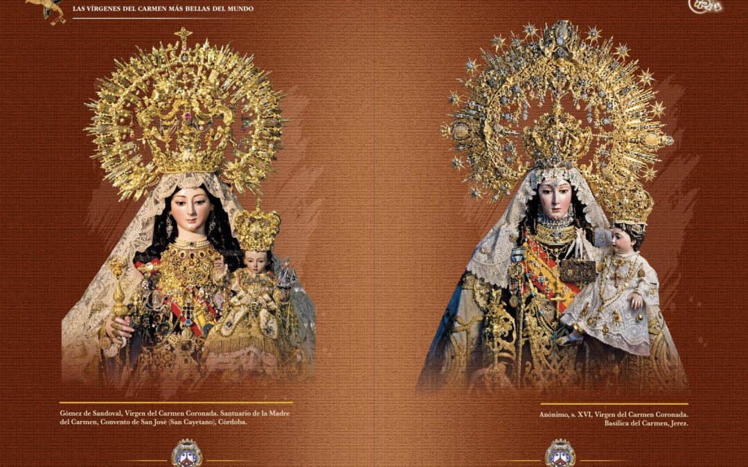 Un libro reúne las imágenes más bellas de la Virgen del Carmen con motivo del 775 aniversario del Escapulario