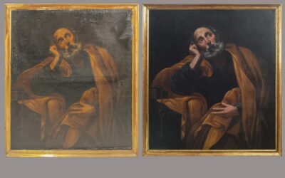 El Museo del Santo Ángel de Sevilla incorpora la restaurada pintura Las lágrimas de San Pedro