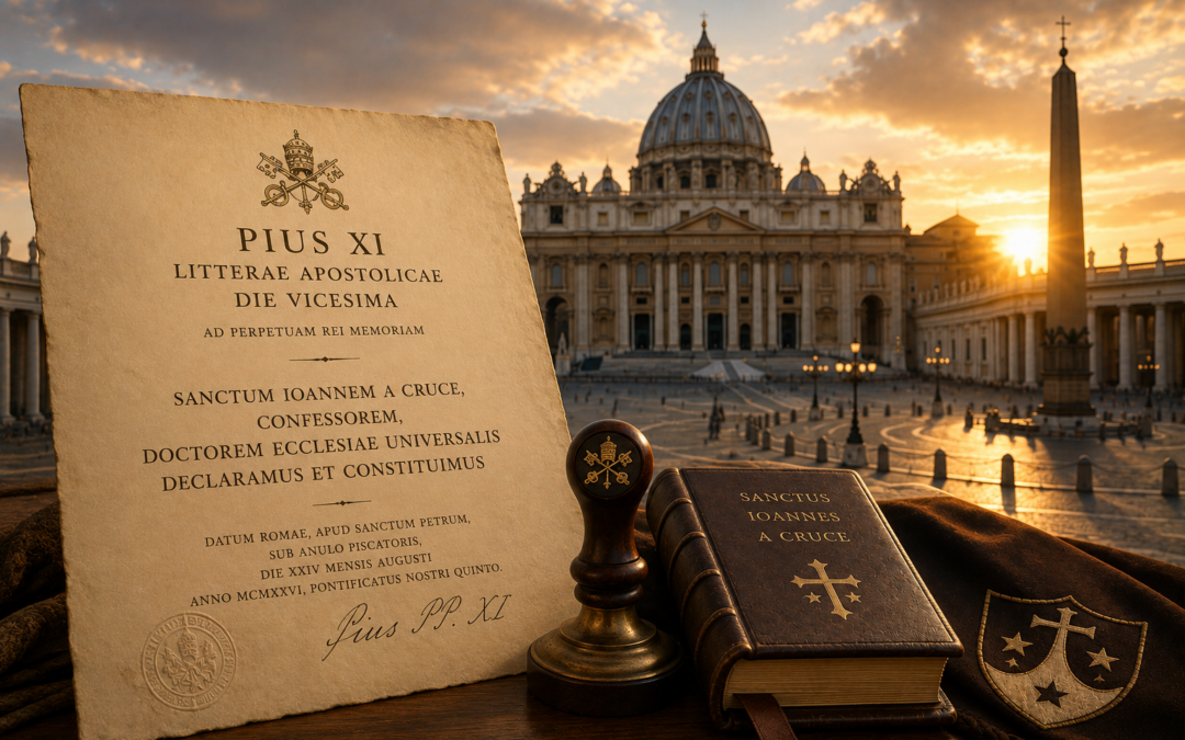 San Juan de la Cruz, Doctor de la Iglesia: cien años de un magisterio que sigue iluminando