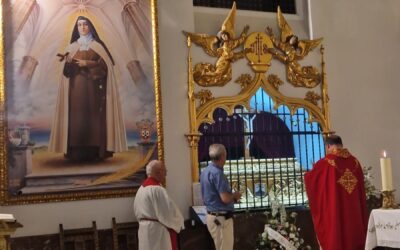 El P. Francisco Sánchez Oreja preside la Eucaristía en memoria de la beata María Sagrario de San Luis Gonzaga