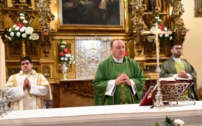 El Provincial en la Encarnación: «El cristianismo comienza cuando el Señor alcanza el corazón»