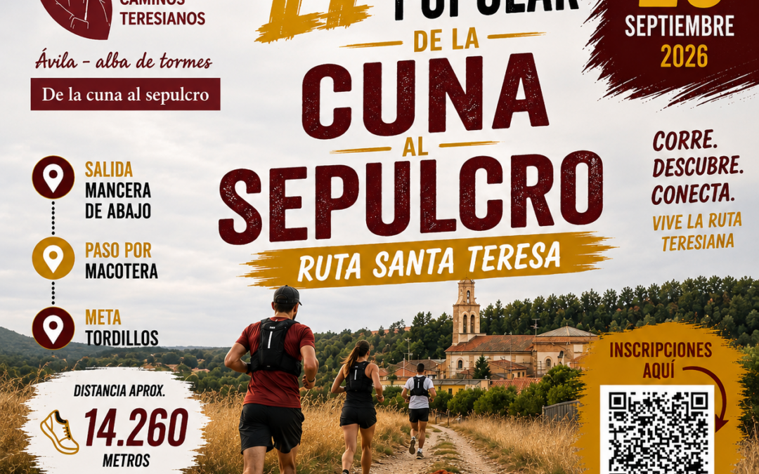 La Ruta Teresiana celebra la seva II Cursa Popular en el marc dels Centenaris Santjoanistes