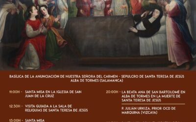 Alba de Tormes conmemorará el 4 de octubre la muerte de Santa Teresa de Jesús con una intensa jornada de culto, música y cultura
