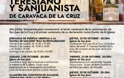 Caravaca celebra el X Ciclo Teresiano-Sanjuanista con la reapertura de la iglesia fundada por Santa Teresa