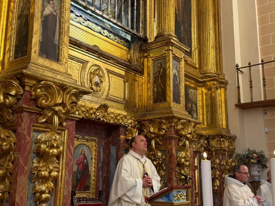 El provincial preside en Alba de Tormes la Eucaristía de la Octava de Santa Teresa