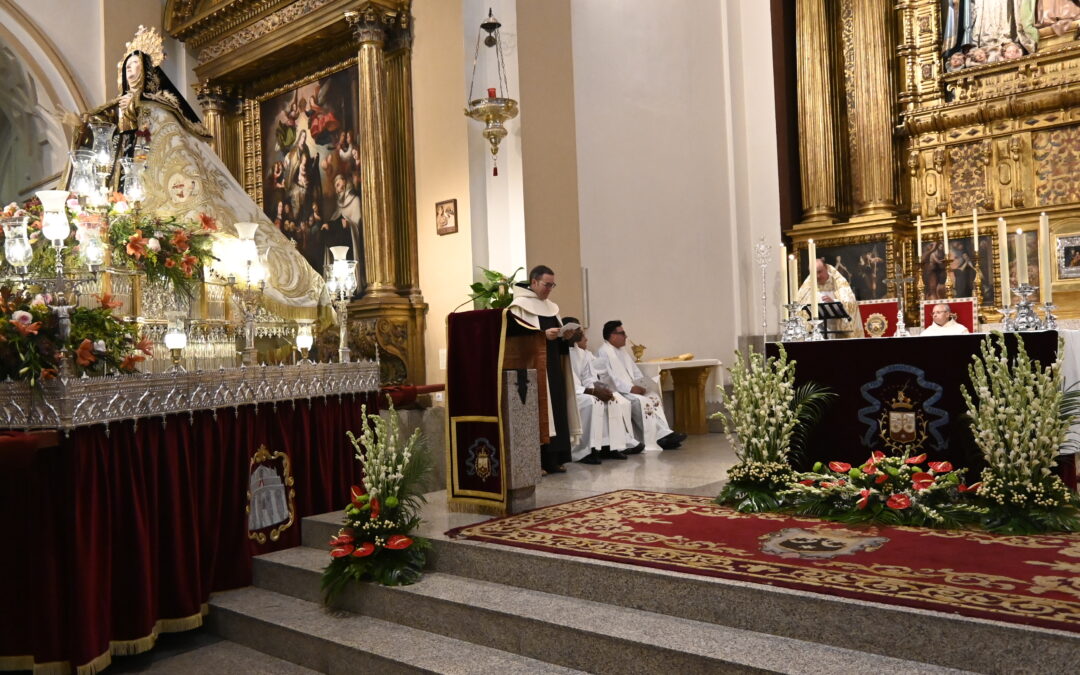 El Provincial preside en Ávila las vísperas solemnes de Santa Teresa de Jesús y llama a redescubrir la profundidad de la vida